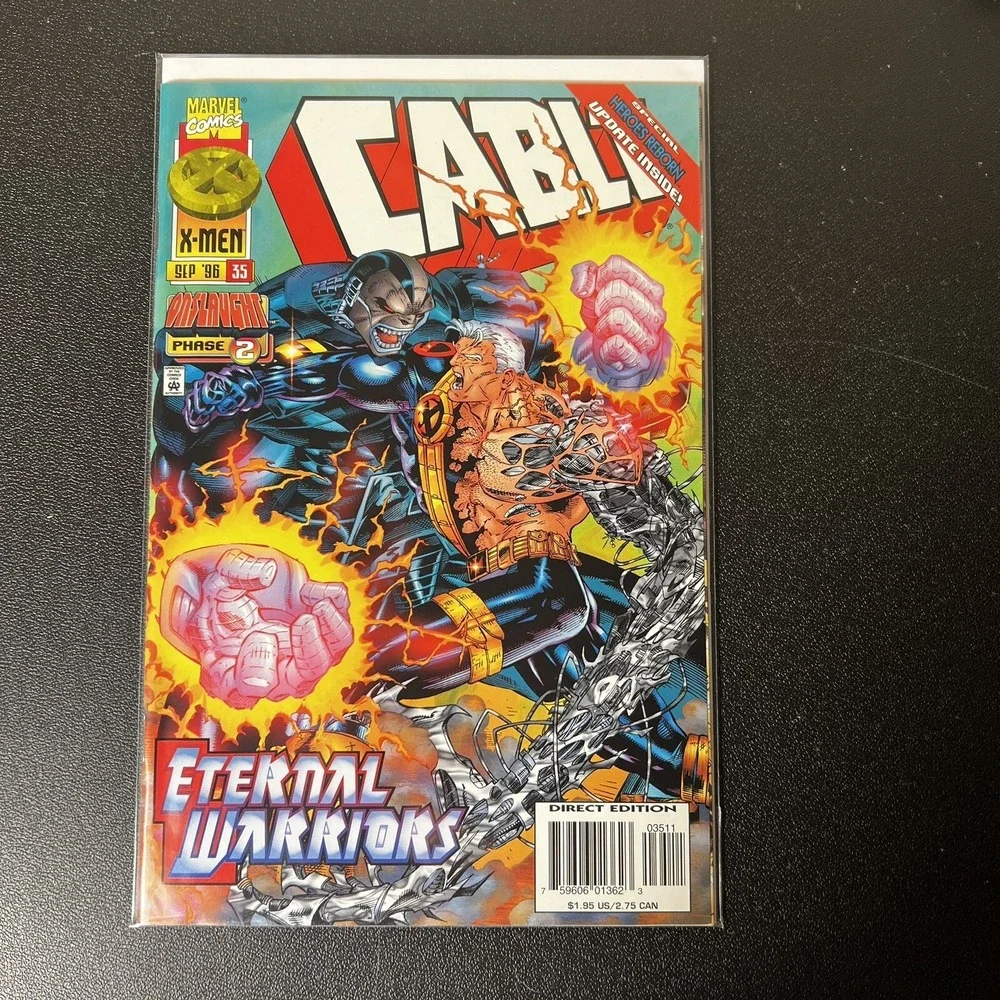Cable #35 Eternal Warriors ‎ Marvel comics